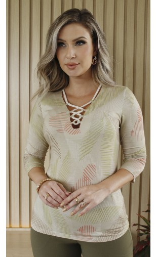 Blusa Ramany Estampada