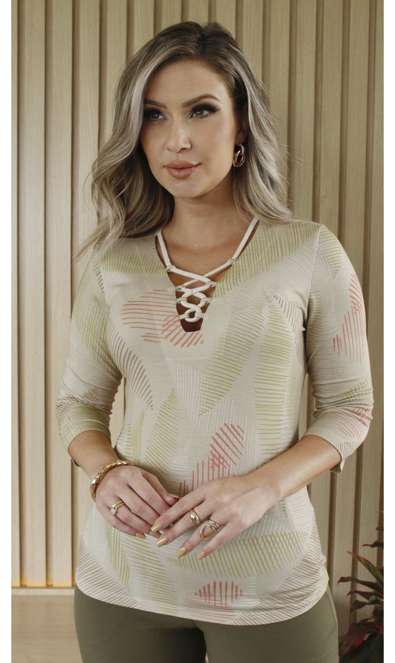 Blusa Ramany Estampada