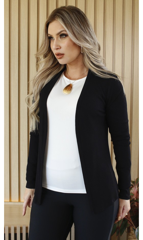 Cardigan Ramany Manga Longa