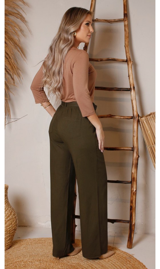 Blusa Manga 3/4 Gola Polo