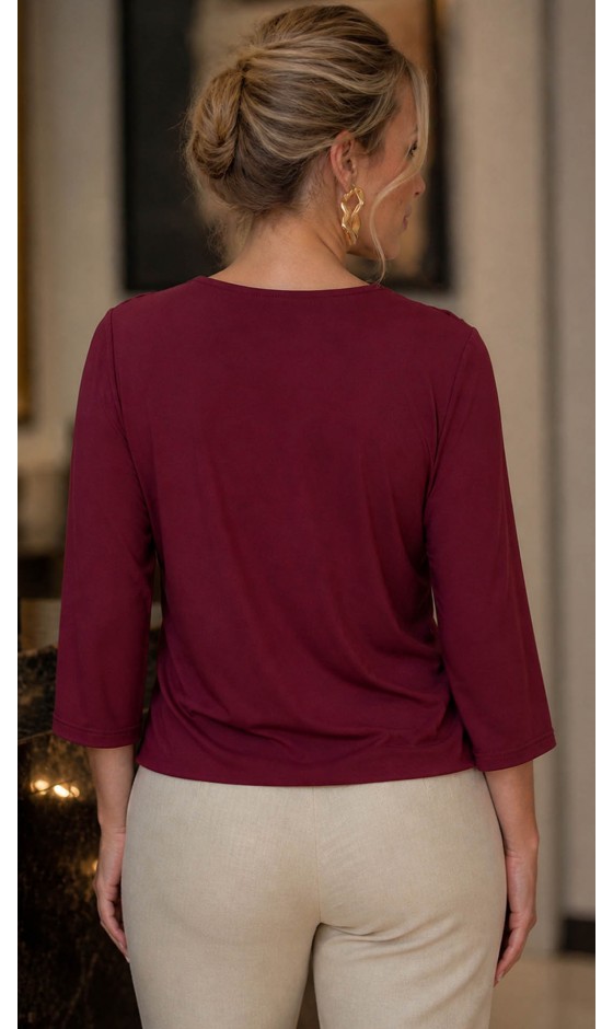 Blusa Manga 3/4 Lisa