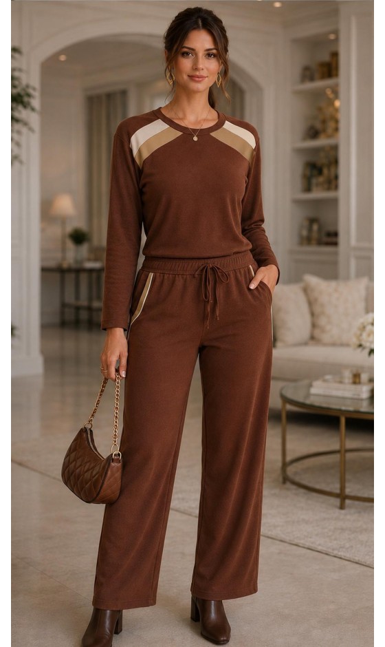 Conjunto de Malha Ramany Blusa/Calça 