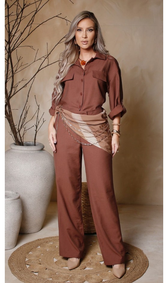 Conjunto de Alfaiataria Ramany Blusa / Calça