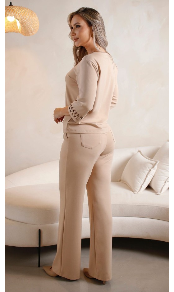 Conjunto de Malha Ramany Blusa/Calça 