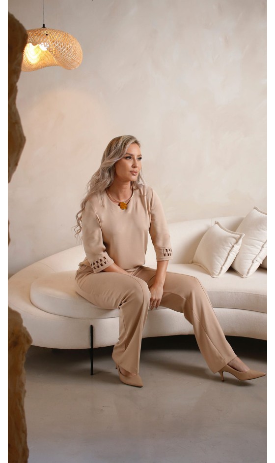 Conjunto de Malha Ramany Blusa/Calça 