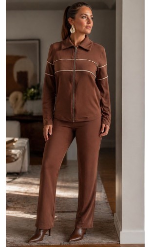 Conjunto de Malha Ramany Blusa/Calça 