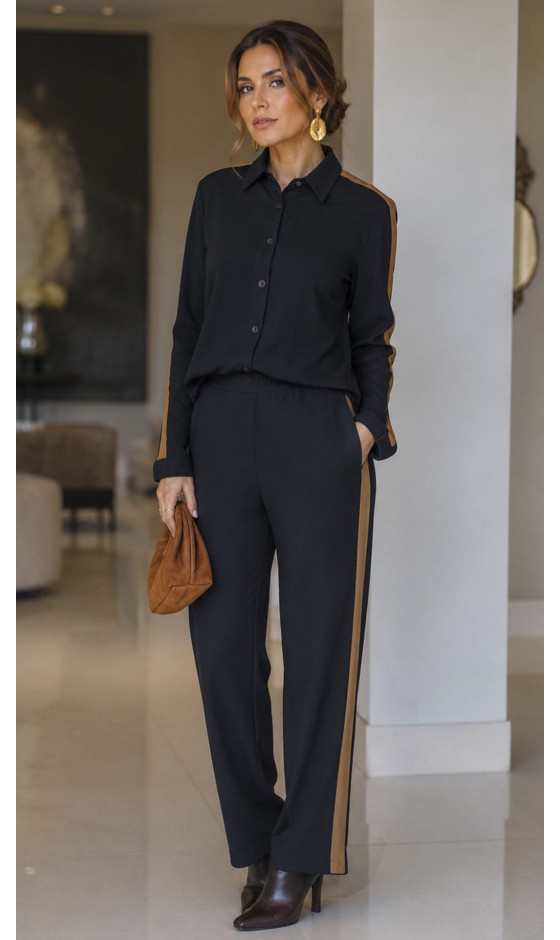 Conjunto de Malha Ramany Blusa/Calça 