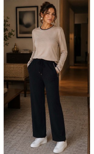 Conjunto de Malha Ramany Blusa/Calça 