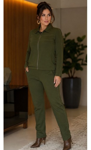 Conjunto de Malha Ramany Blusa/Calça 