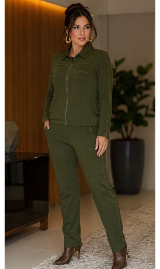 Conjunto de Malha Ramany Blusa/Calça 