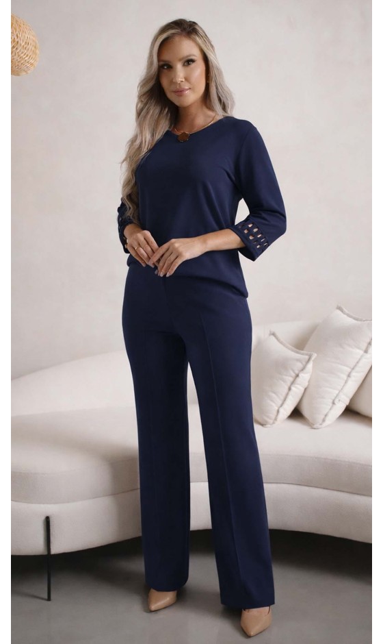 Conjunto de Malha Ramany Blusa/Calça 