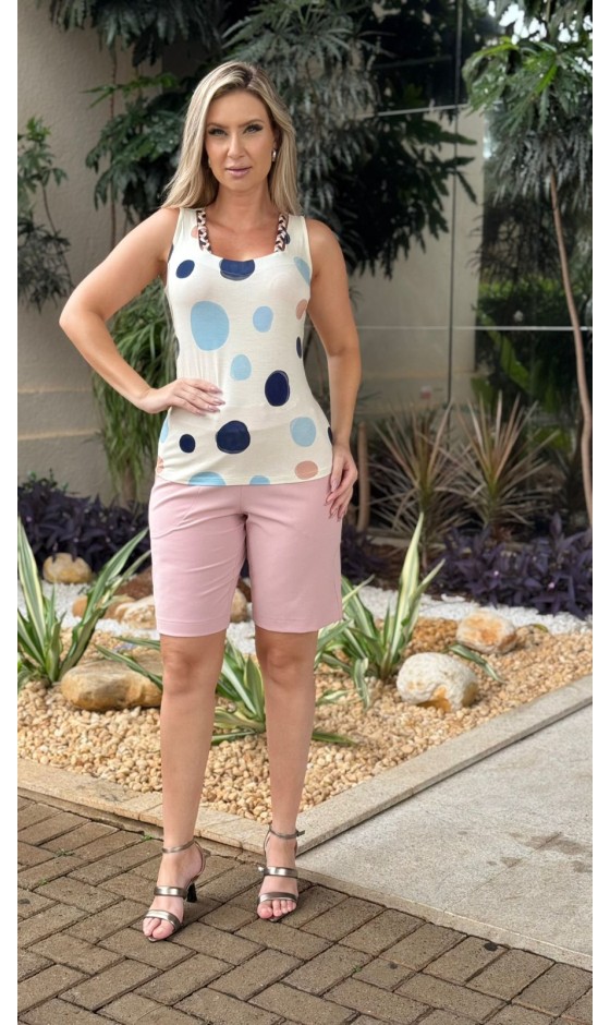 Regata Ramany Estampada Poá