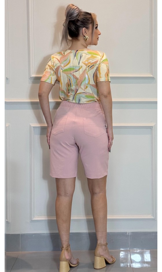 Blusa Ramany Estampada Folhagem