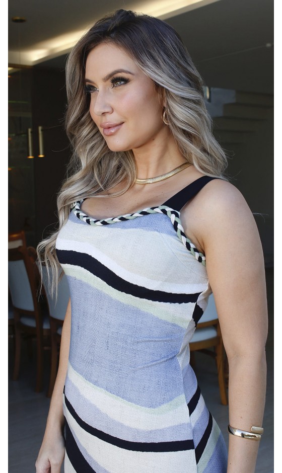 Vestido Longo Ramany Estampado