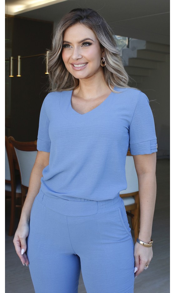 Conjunto de Alfaiataria Ramany Blusa / Calça