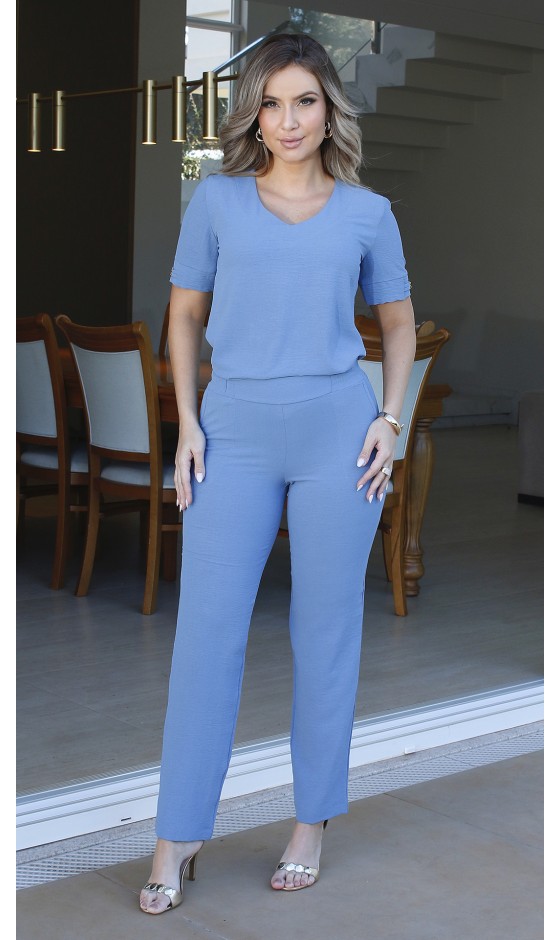 Conjunto de Alfaiataria Ramany Blusa / Calça