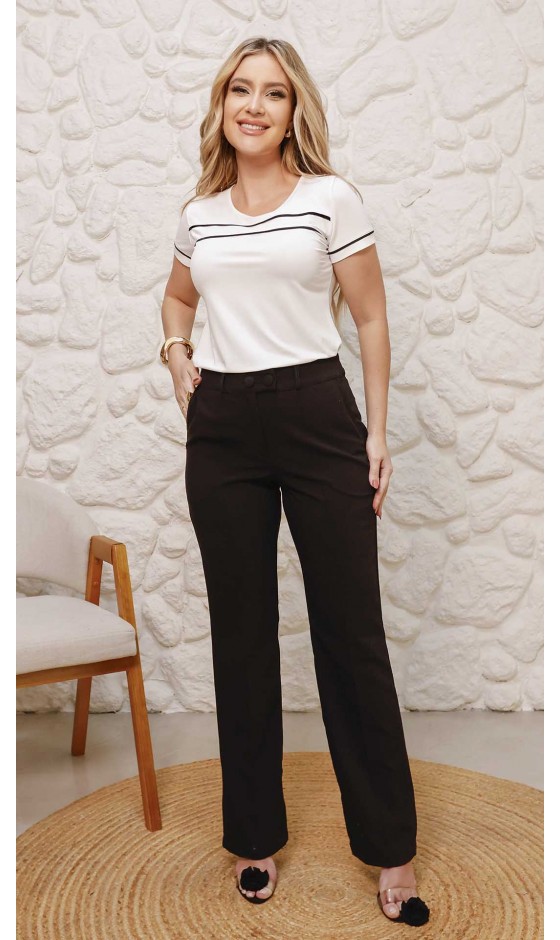 Blusa Manga Curta Ramany