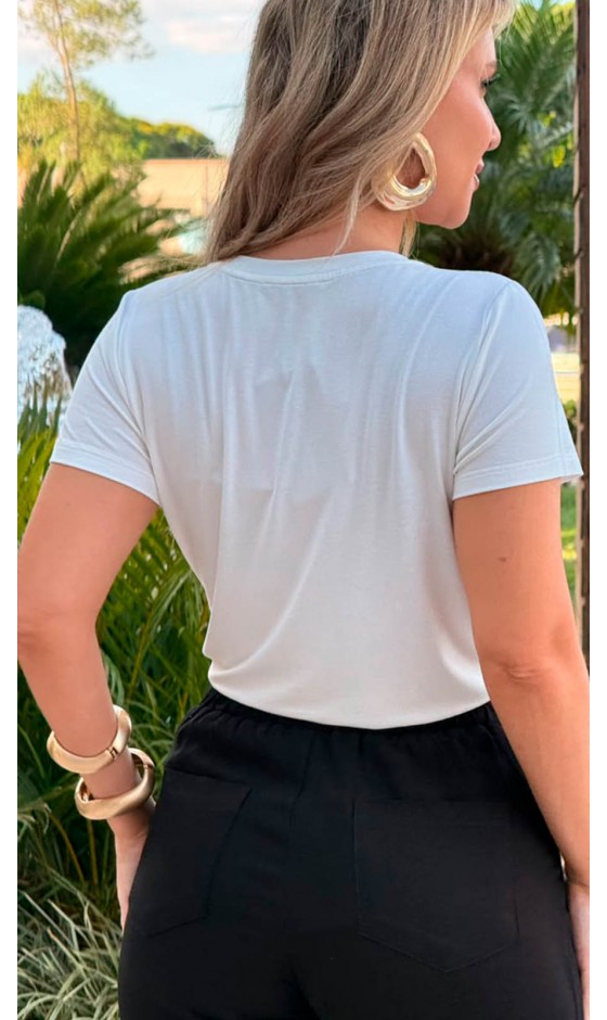 Blusa Ramany Manga Curta