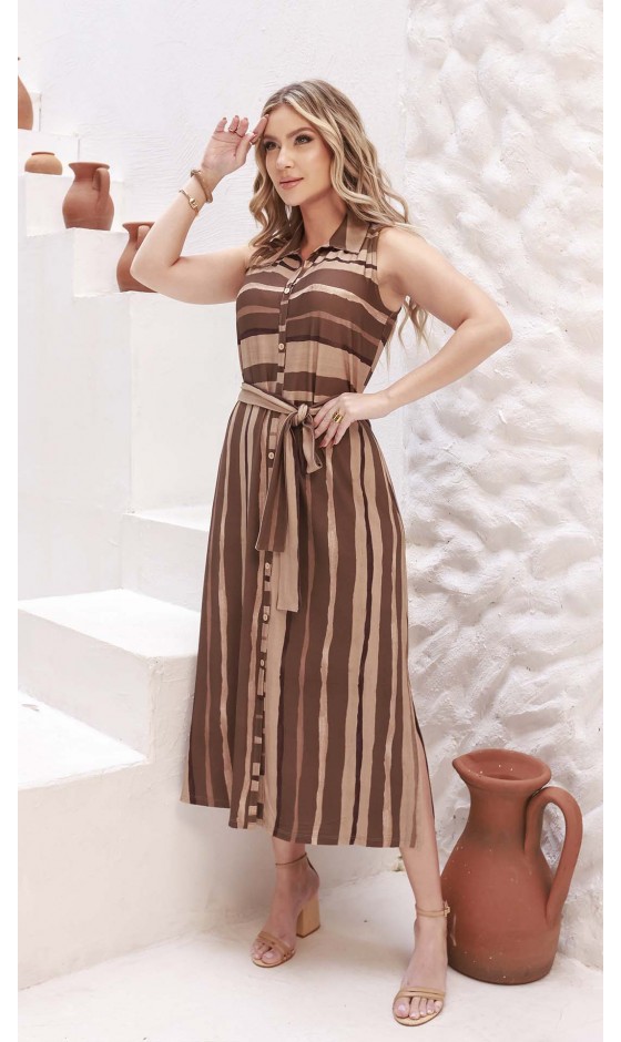 Vestido Longo Regata Ramany