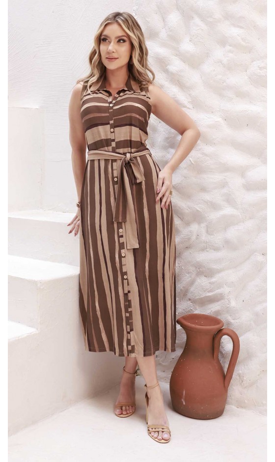 Vestido Longo Regata Ramany