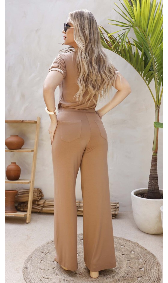 Conjunto de Malha Ramany Blusa/Calça 